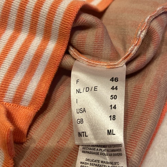 BEAUTIFUL SAINT JAMES PISTOIA Size 14 NWT Button Front Sweater MSRP $255 - Picture 11 of 13